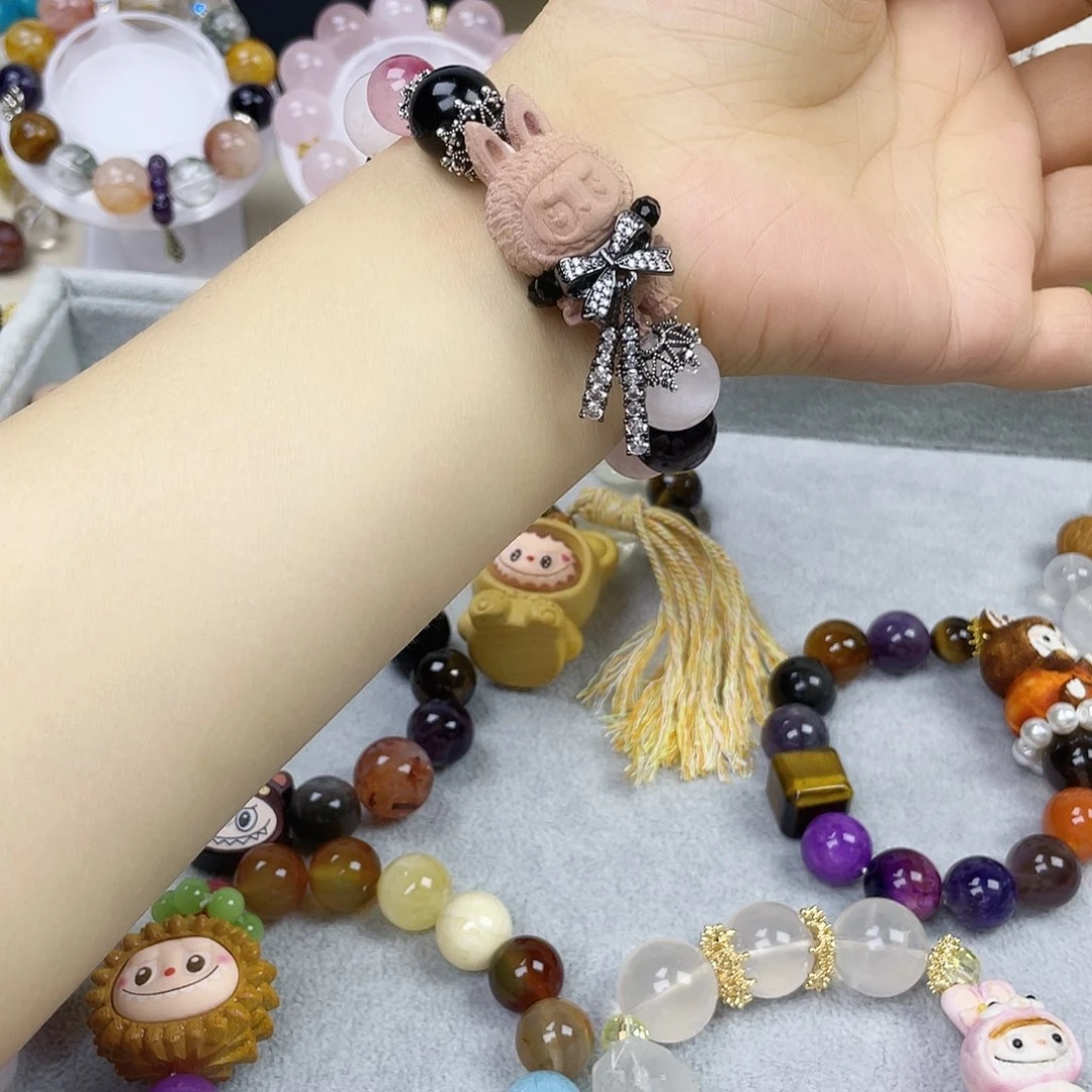 水晶手链银S925镶嵌