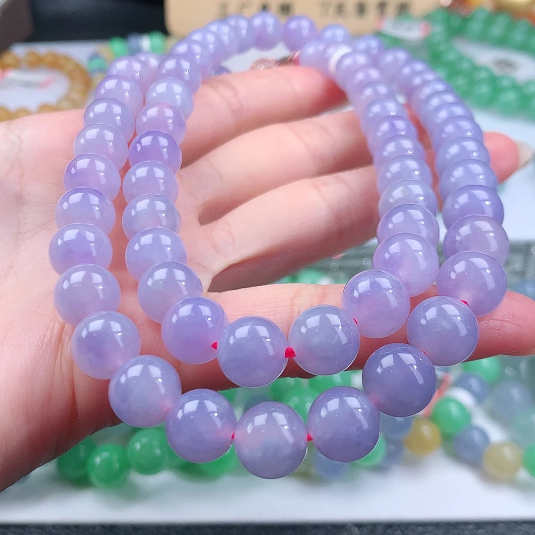 翡翠手链未镶嵌卡10mm