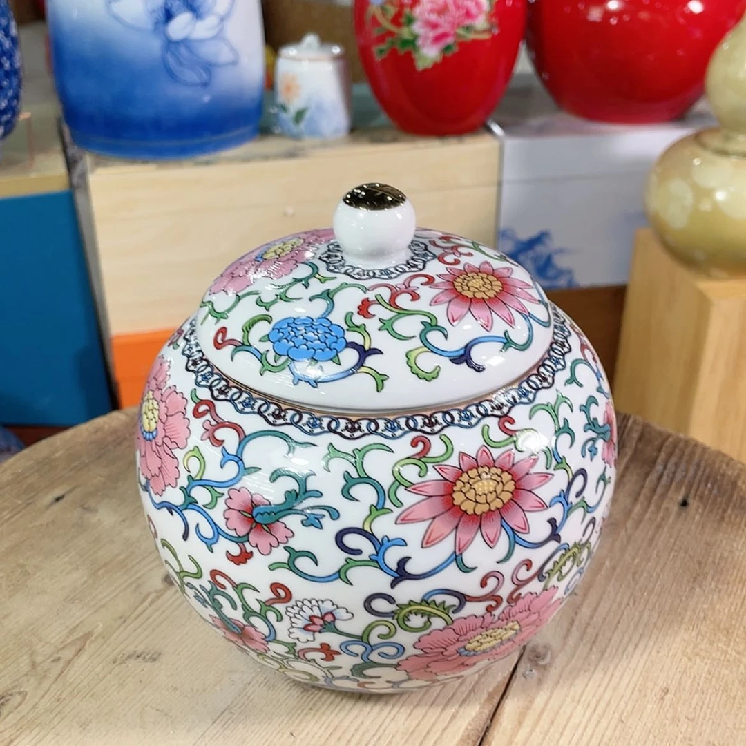【闪购商品】罐陶瓷茶叶罐密封罐