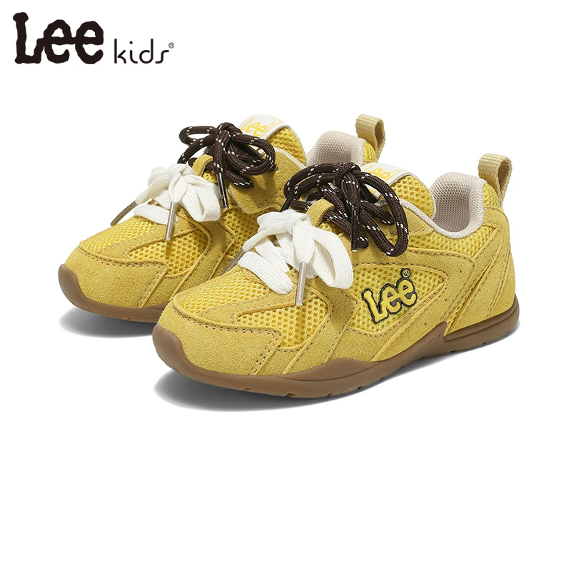 Leekids童鞋软底女童运动鞋春秋百搭儿童休闲鞋男童透气学生潮鞋