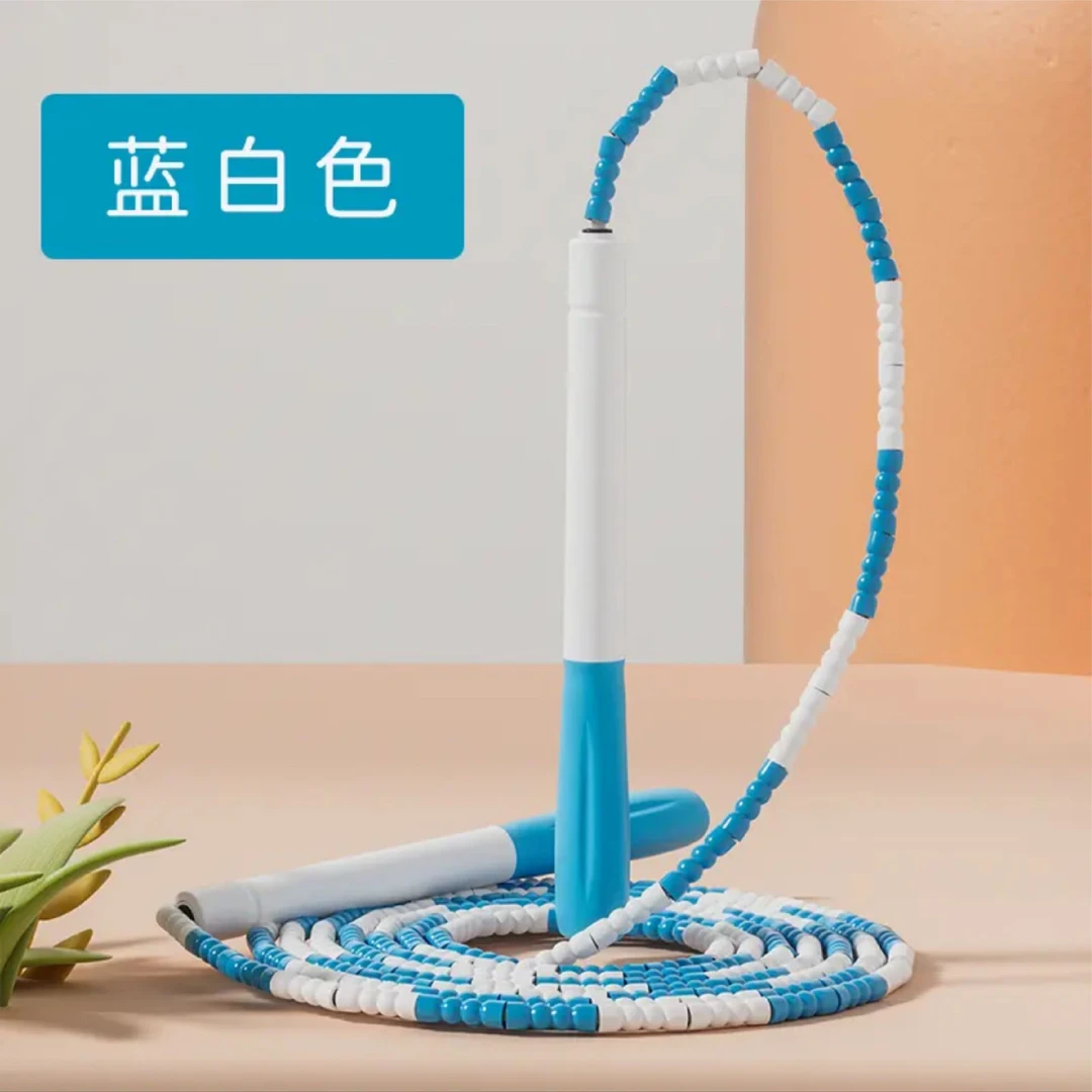 儿童初学者可调节花样跳绳中考男女生比赛儿童中小学竹节绳