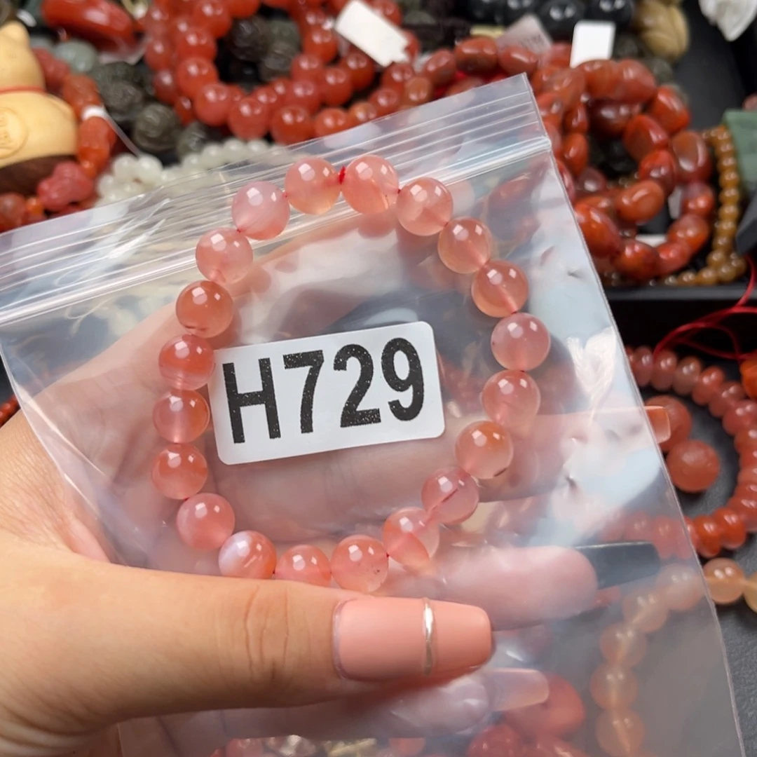 南红玛瑙未镶嵌珠宝奇石9*