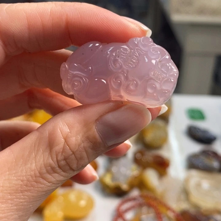 玛瑙/玉髓吊坠(不含链)未镶嵌