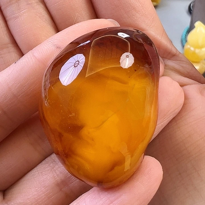 蜜蜡颈饰未镶嵌蜜蜡