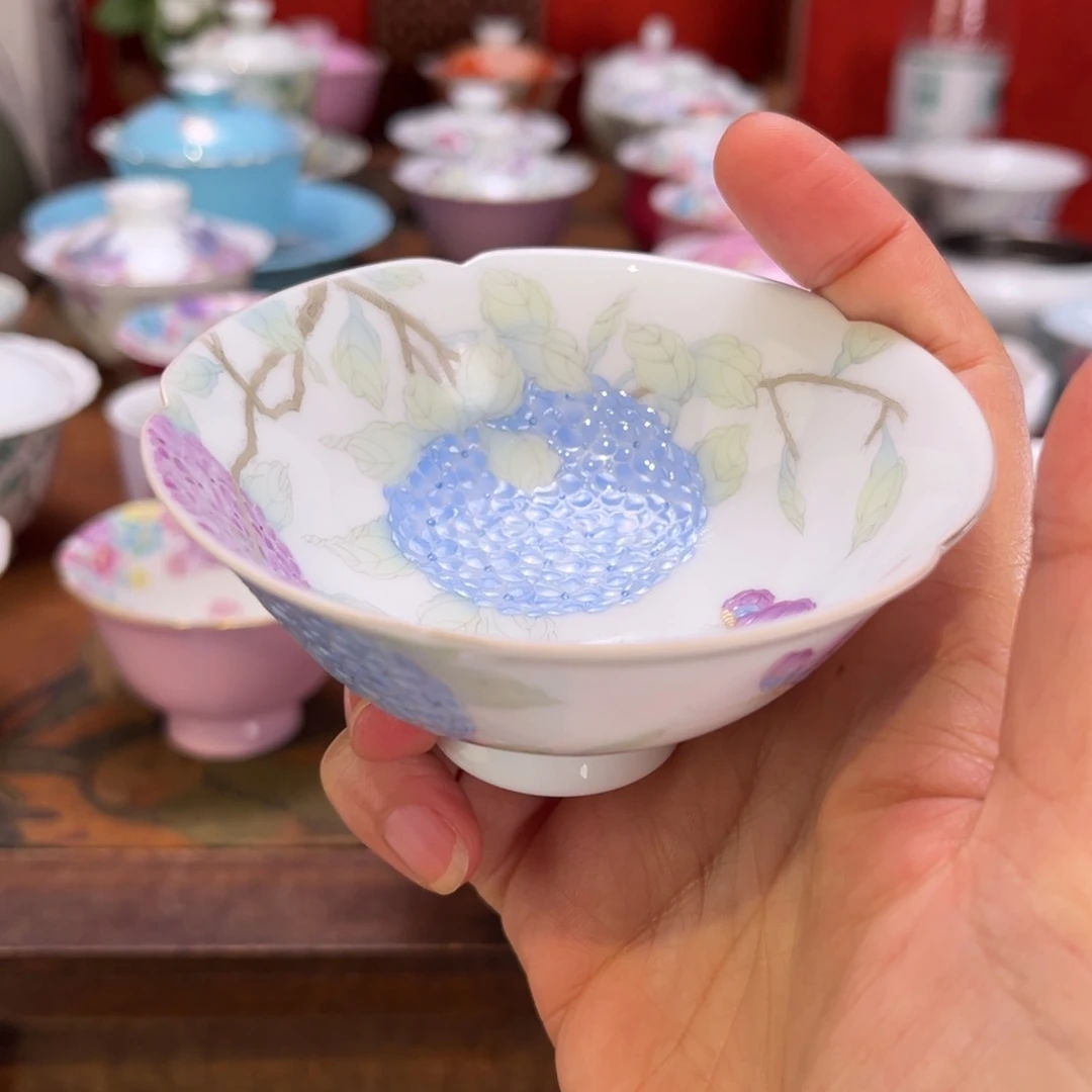 景德镇纯手绘陶瓷茶具