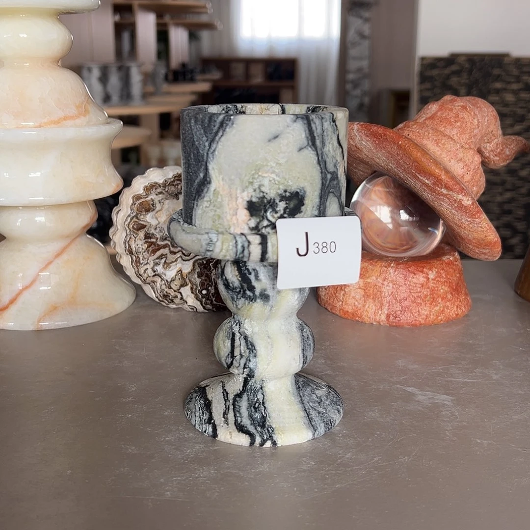 石材J380暮光之城双拼烛台