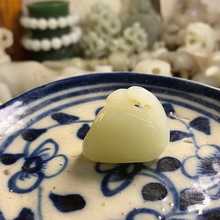 瓷片工艺品瓷盘内挂坠
