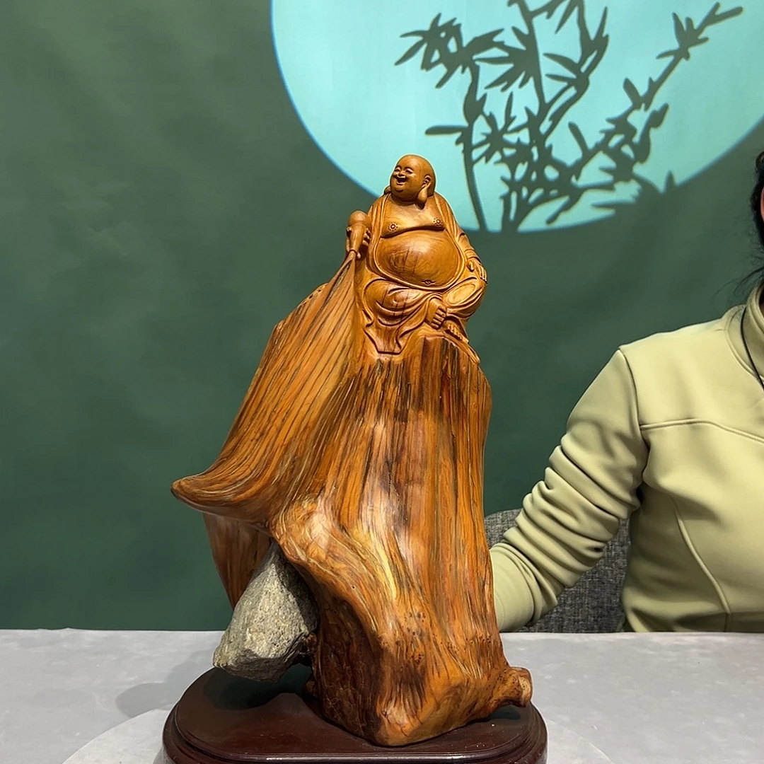 赢***行柏木（崖柏）乐乐抱石