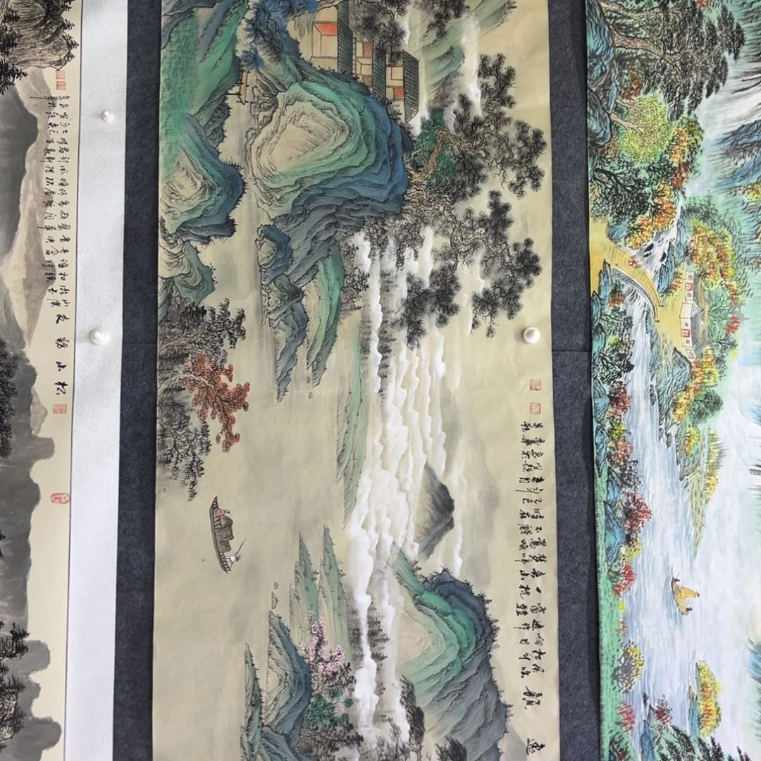明锐老师小六尺画心