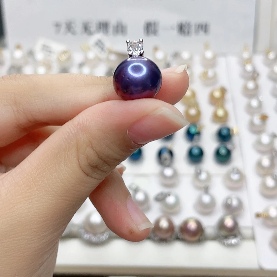 吊坠(赠链)合金淡水珍珠