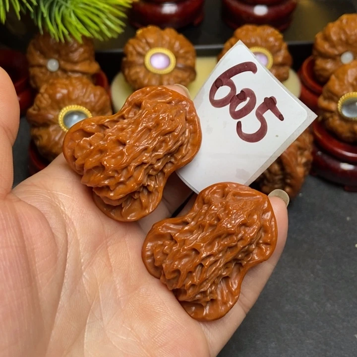 文玩核桃把件32葫芦605