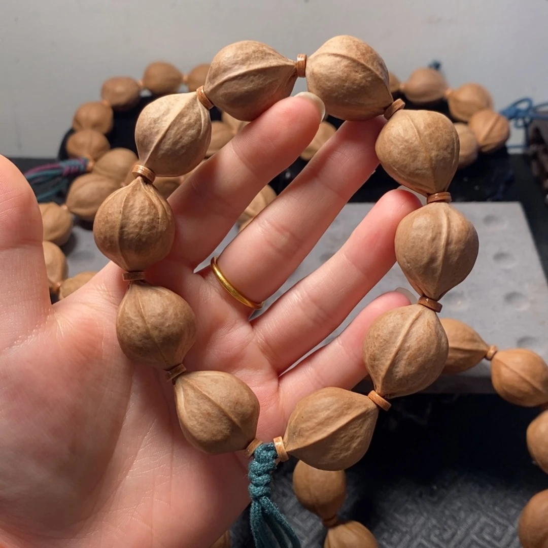 橄榄核手串/手链2025梅林铁三花橄榄核
