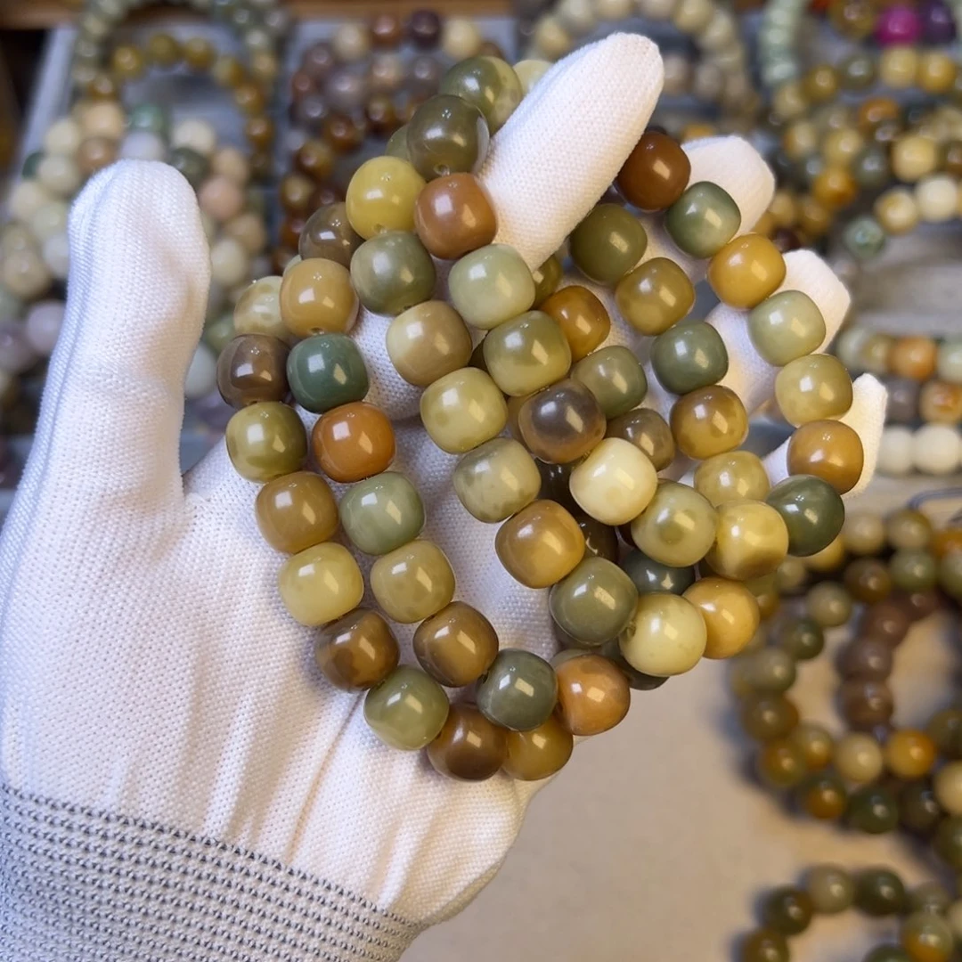 手串菩提根/象牙果菲料皮蛋桶卡12