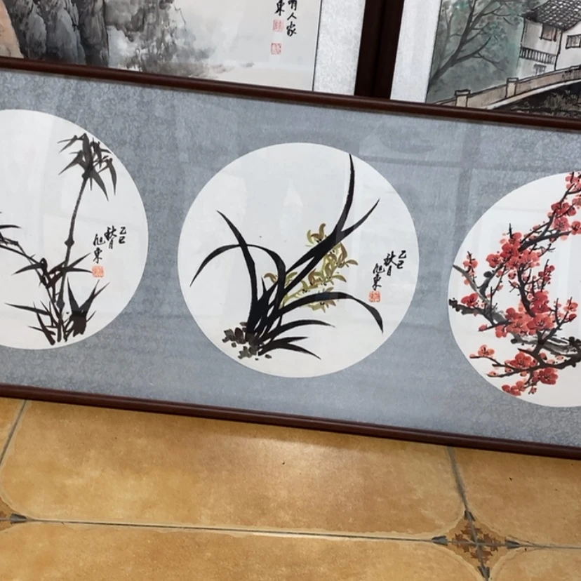 【闪购商品】国画手绘国画带框160.46