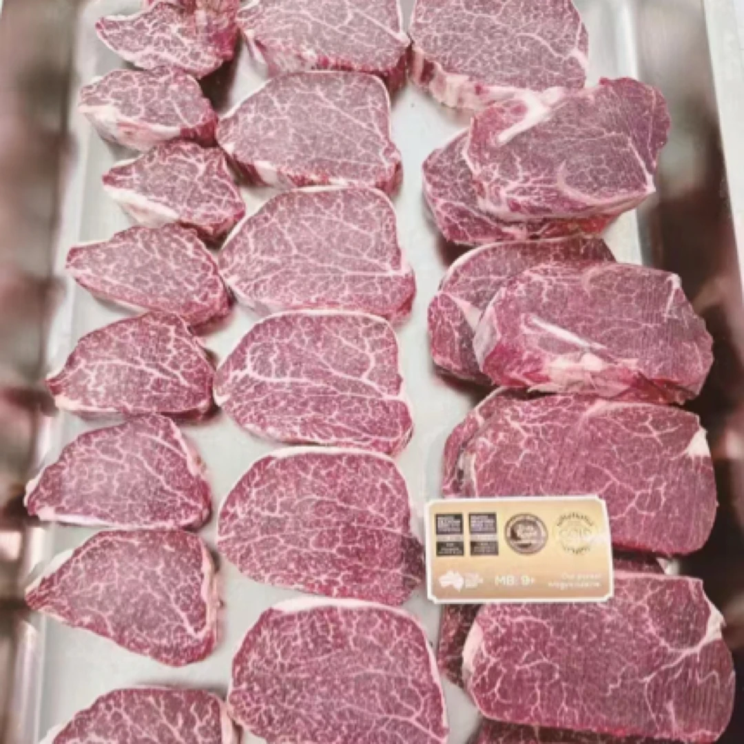 原切牛排纯种和牛金凤凰m9菲力