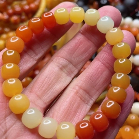 石英质玉手链合金k*i