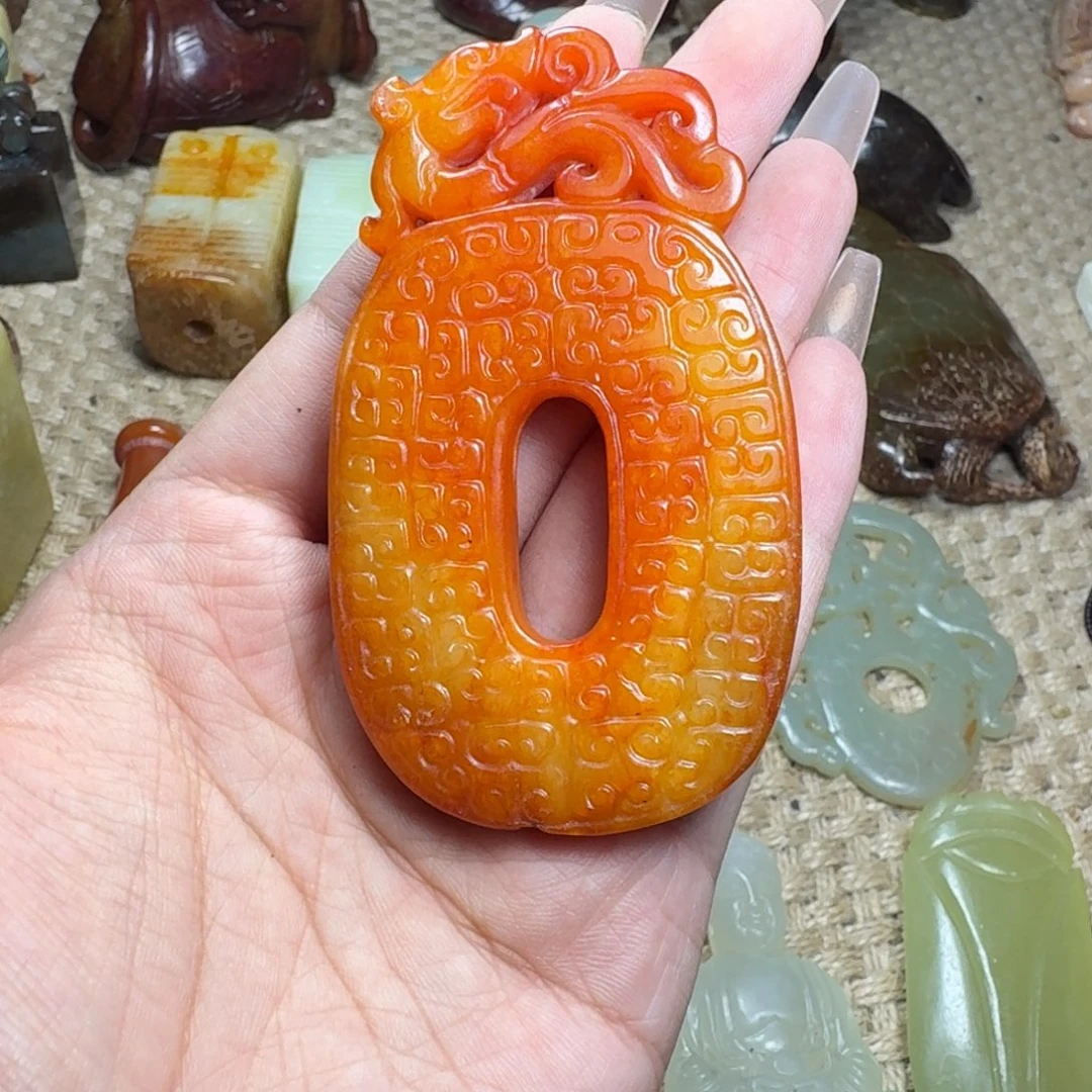白玉菩提吊坠挂件