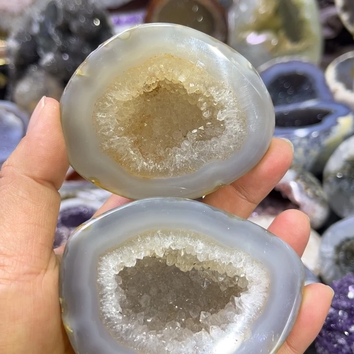 水晶未镶嵌珠宝半成品福利盆