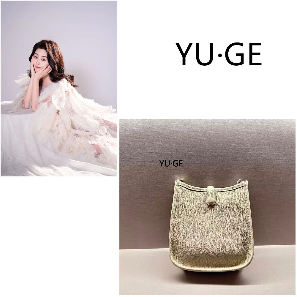 X23 YF手工打造真皮女士新款包   TA0198白色 绿色