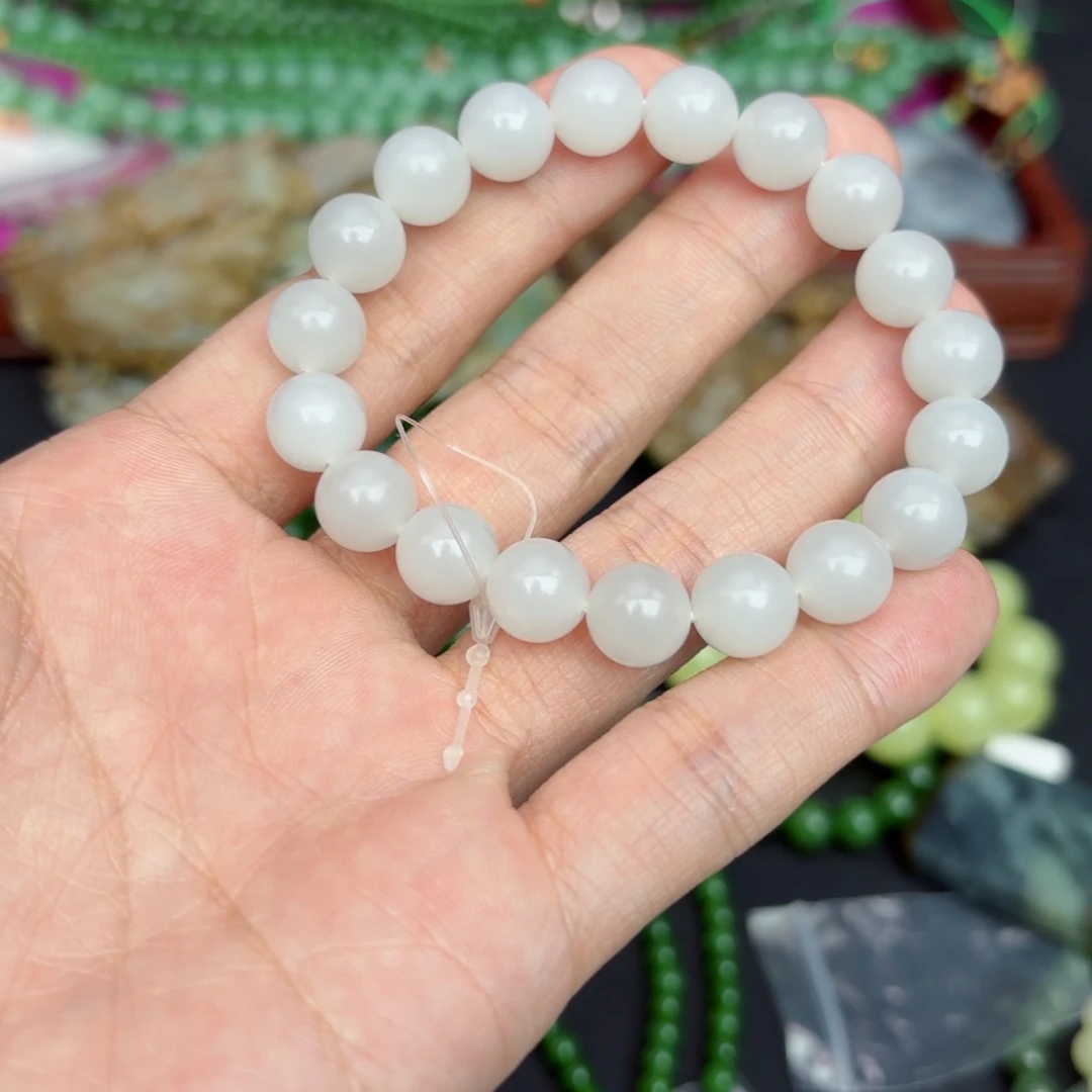 和田玉手链未镶嵌