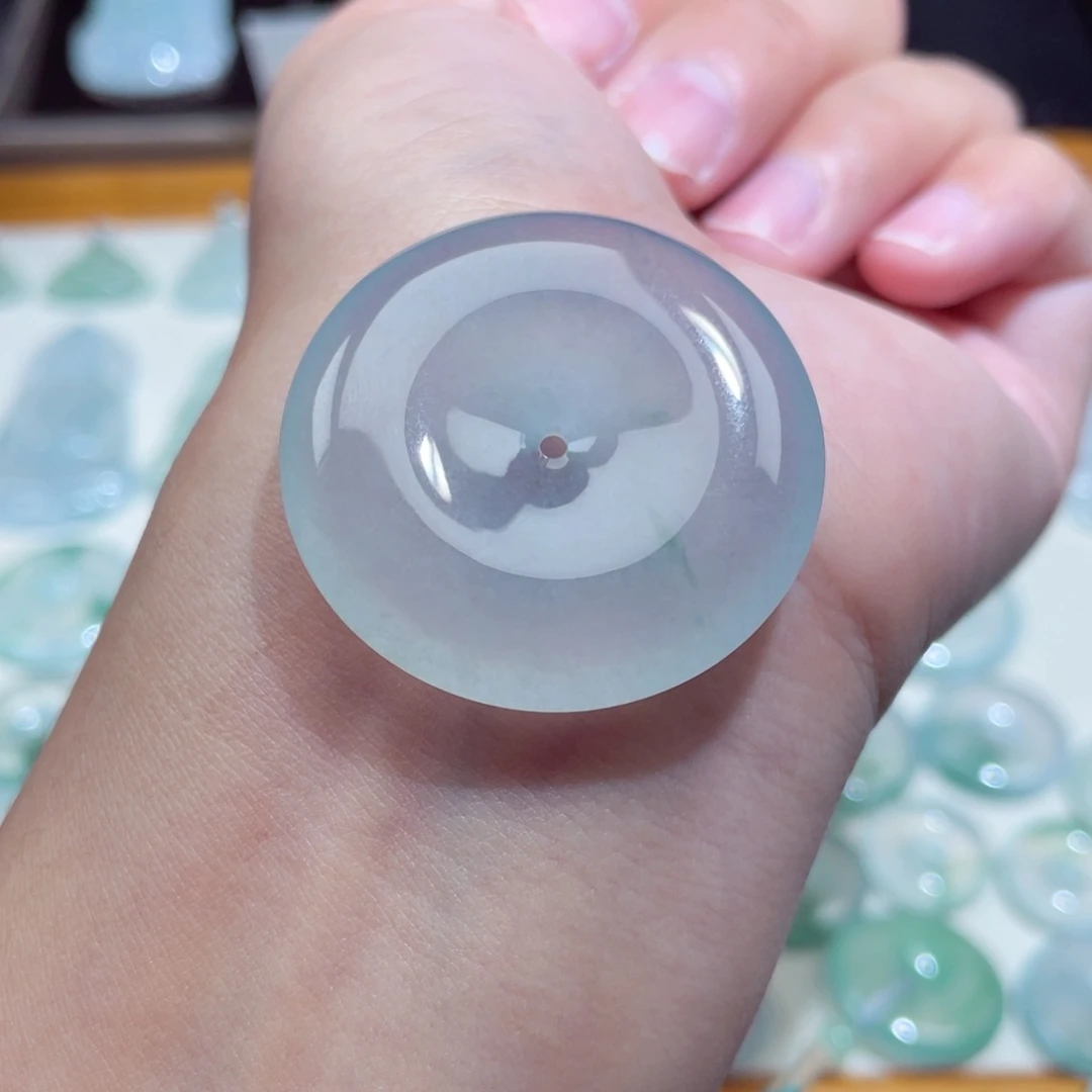 颈饰未镶嵌翡翠扣子