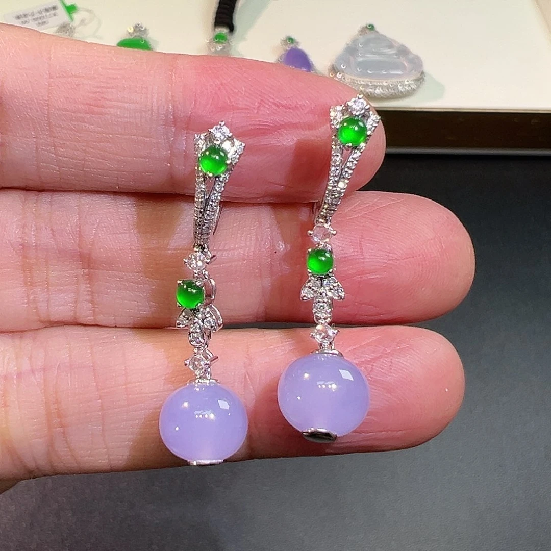 翡翠颈饰18K金镶嵌高端