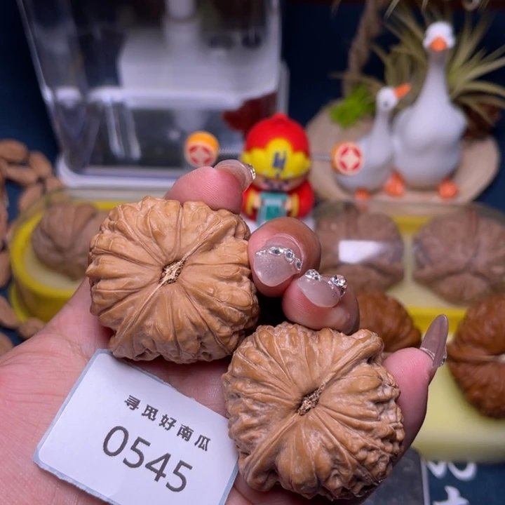 把件文玩核桃南瓜墩44-0545
