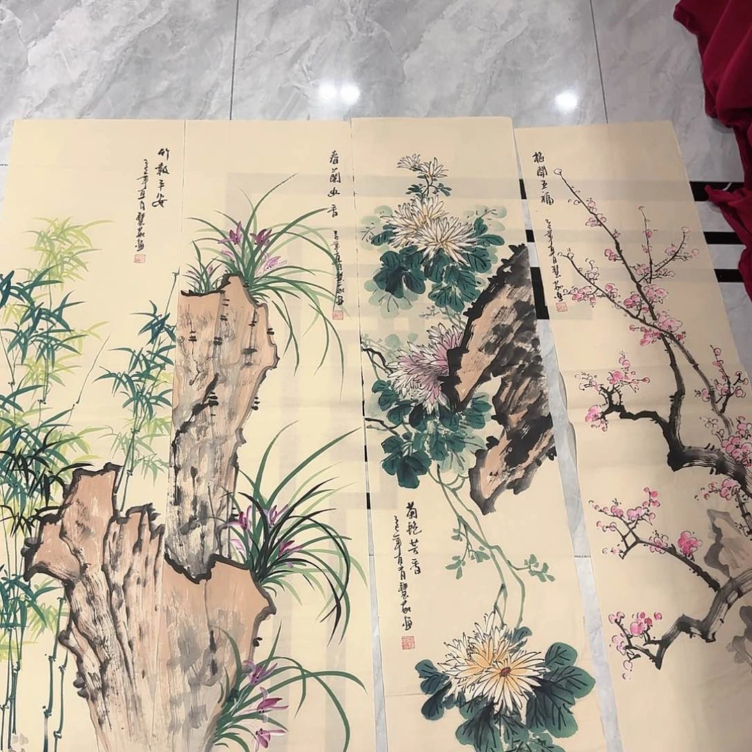 国画国画作品多次入选