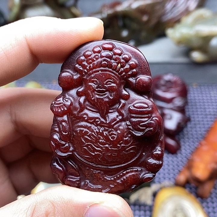 未镶嵌蛇纹石玉颈饰