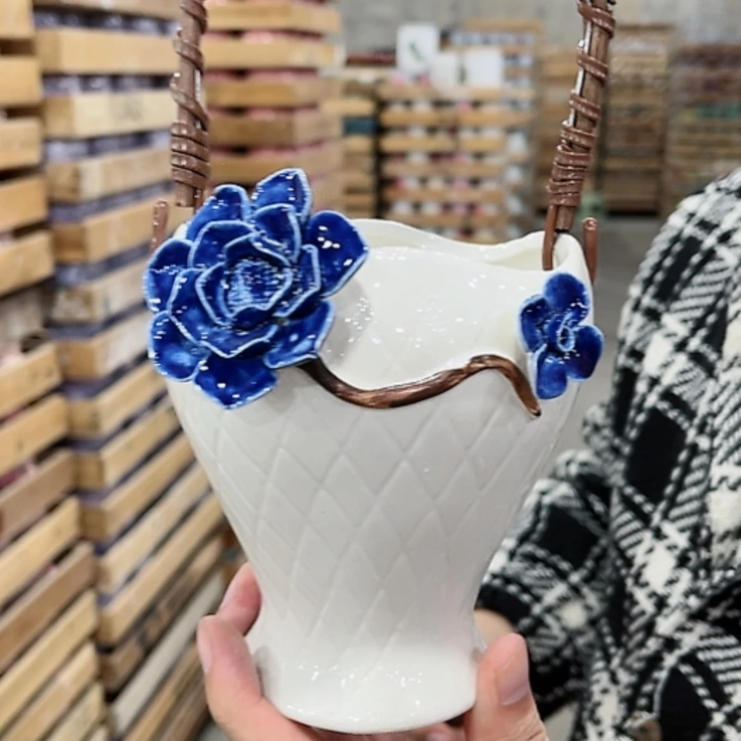 【闪购商品】陶瓷花盆