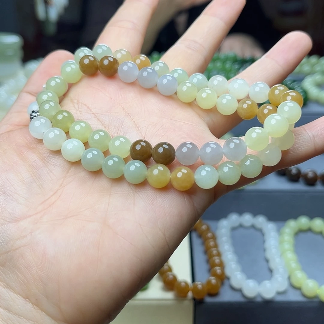 和田玉手链未镶嵌