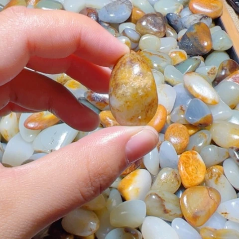 和田玉（糖玉）未镶嵌颈饰8.2克