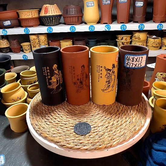 宜兴紫砂紫砂花盆盆紫砂