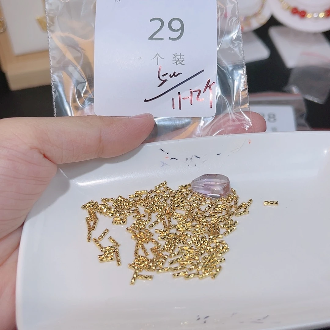 紫晶珠宝半成品银S925镀金镶嵌29