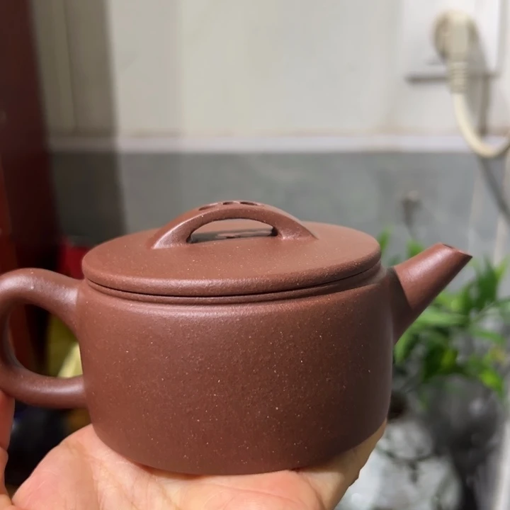 紫砂茶壶紫泥汉瓦180cv