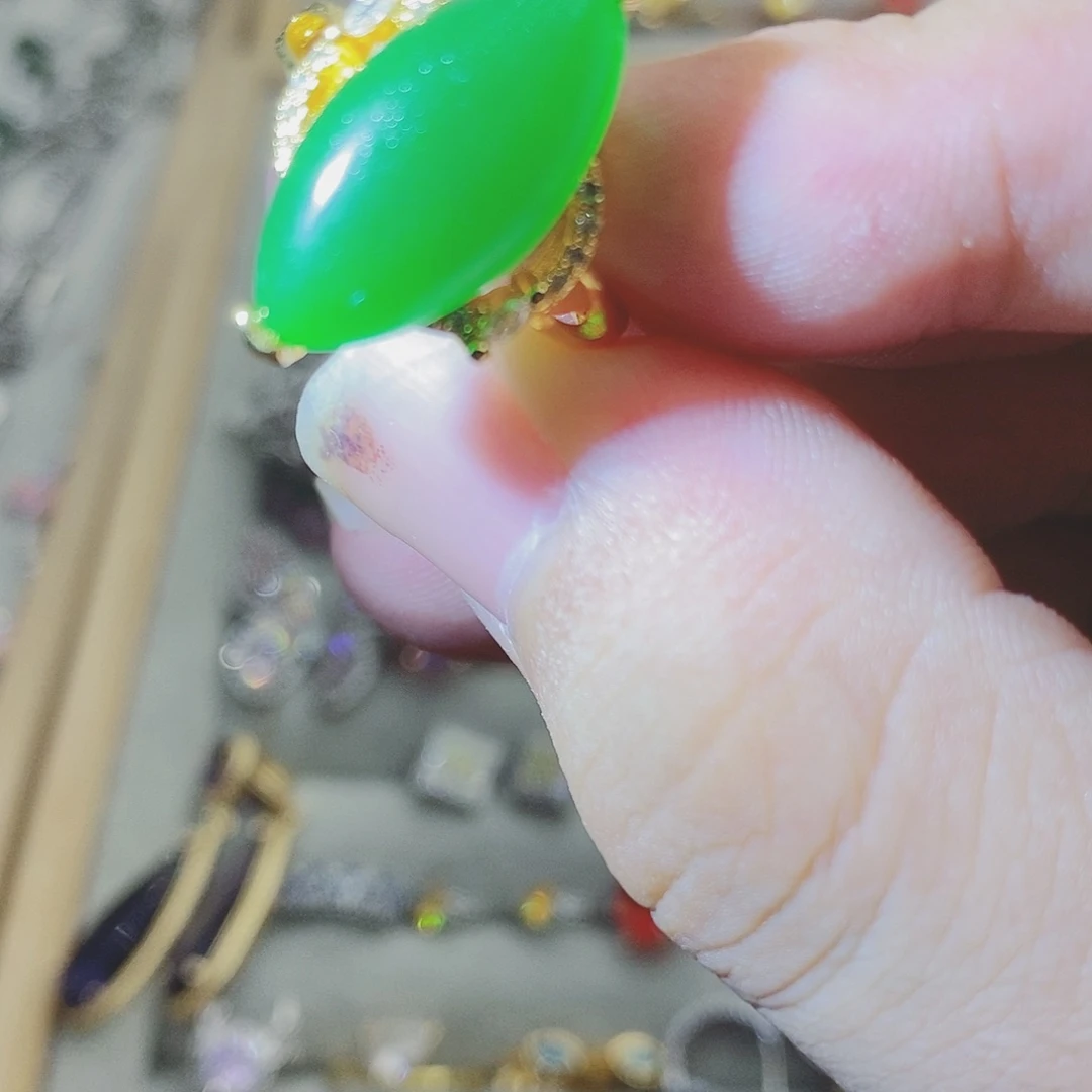 【闪购商品】水晶戒指银S925镶嵌