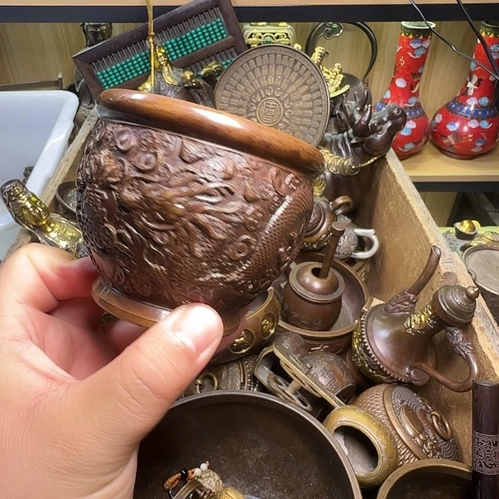 铜器办公室茶室摆件