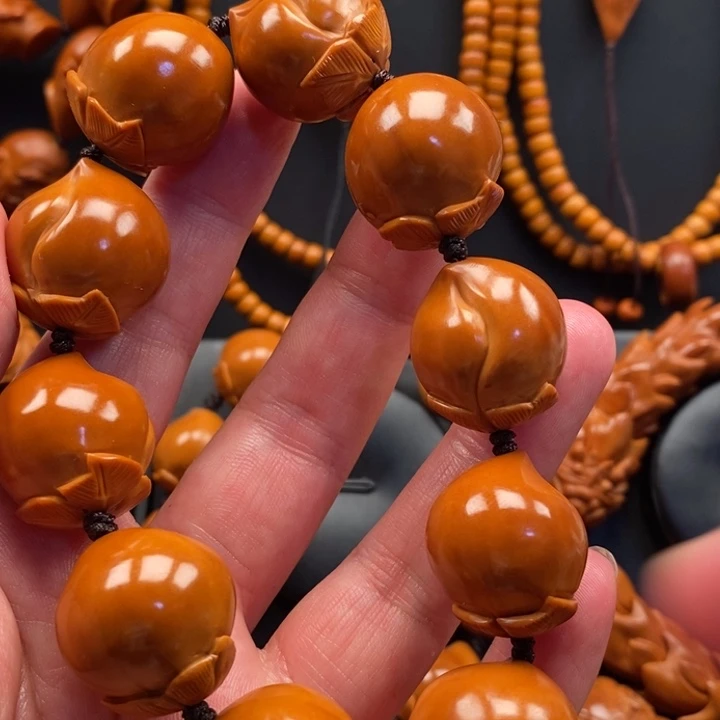 昌***乐手串橄榄核20桃子