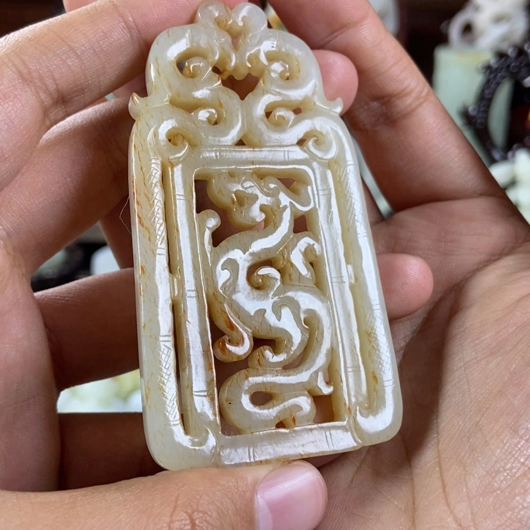 和田玉挂件未镶嵌杨*万