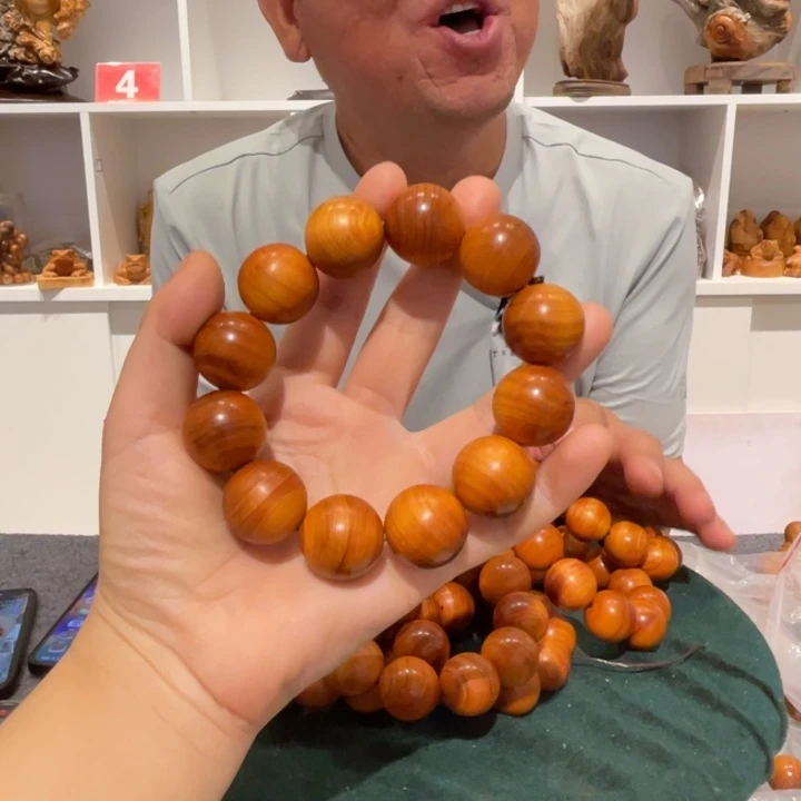 柏木（崖柏）2.9红油老料手串