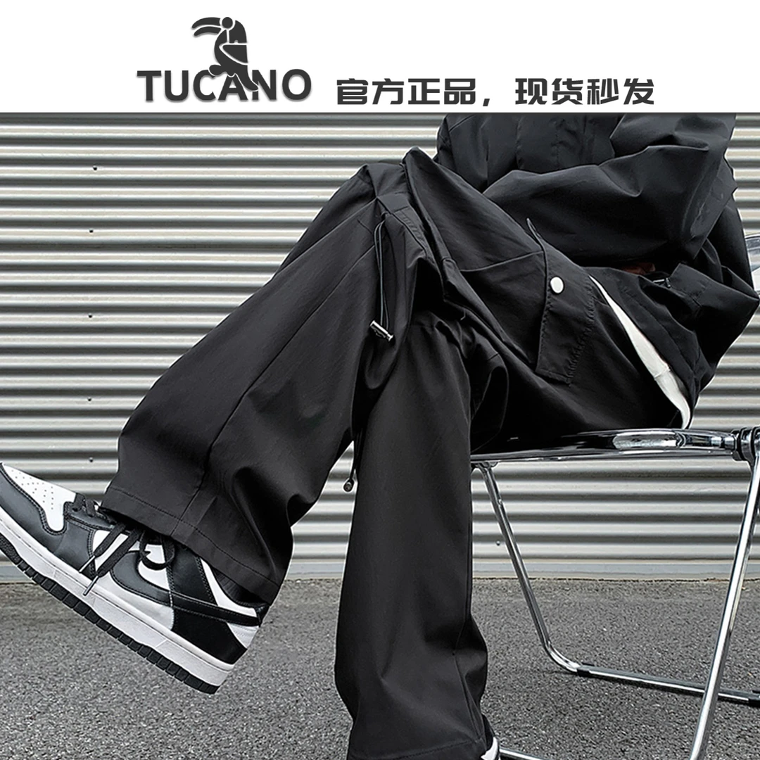 啄木鸟【官方】新款冲锋裤男女同款洗选时尚运动裤束脚登山裤防水男