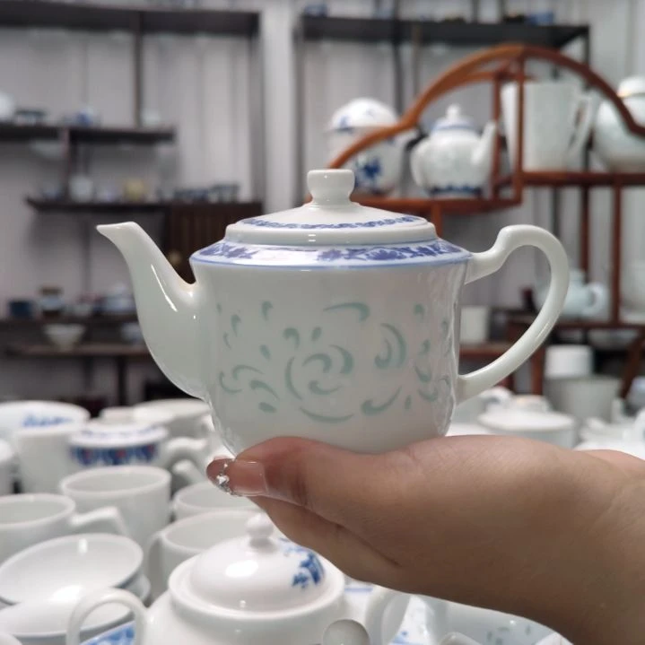 瓷踏浪茶壶一个景德镇