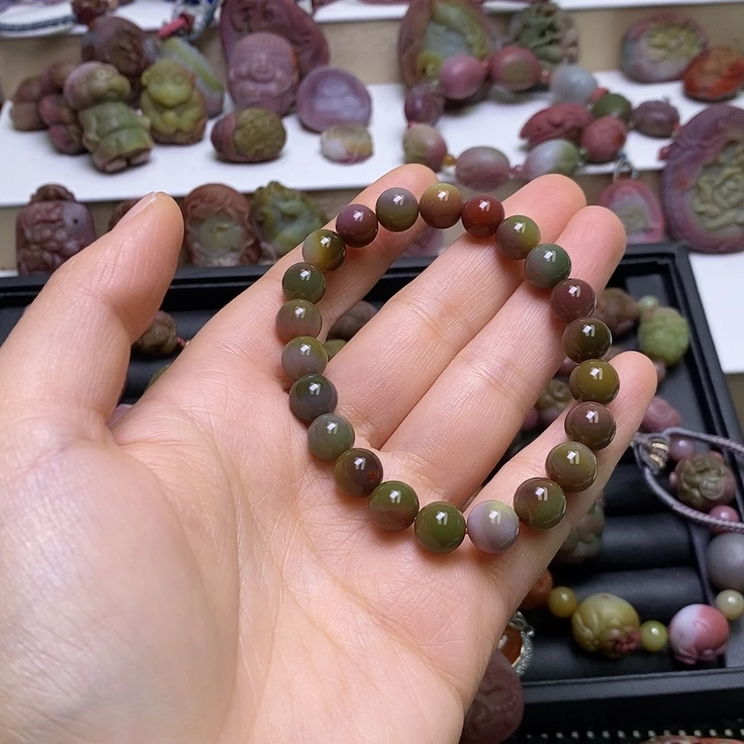 玛瑙/玉髓未镶嵌手链