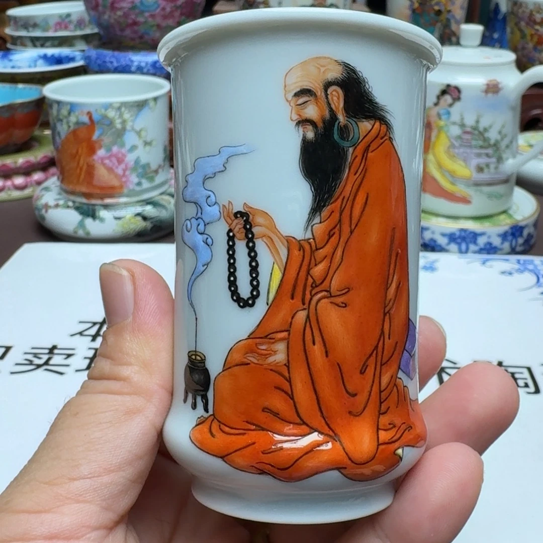 景德镇手工手绘展示