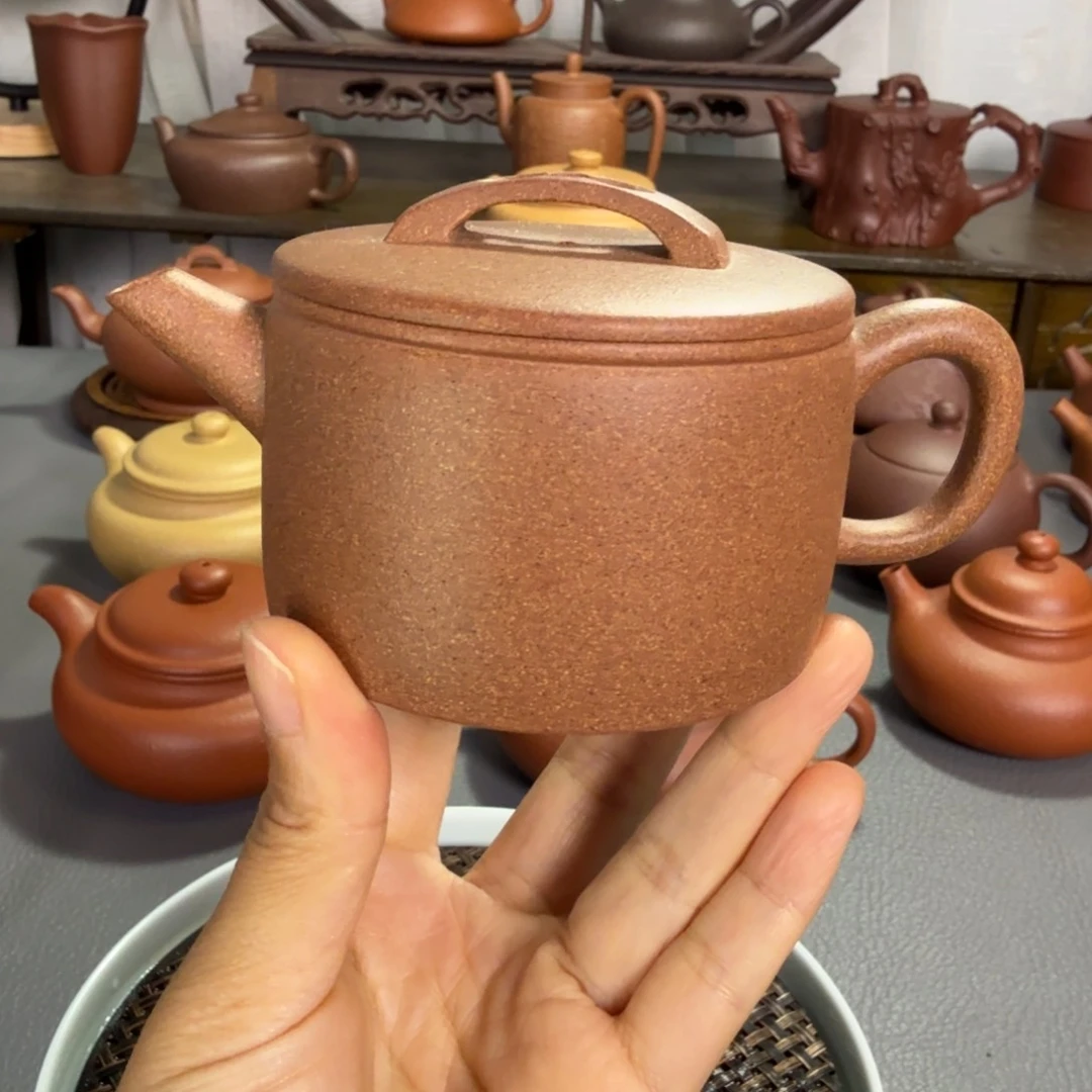 紫砂茶壶?****紫砂壶180cc汉瓦降坡泥