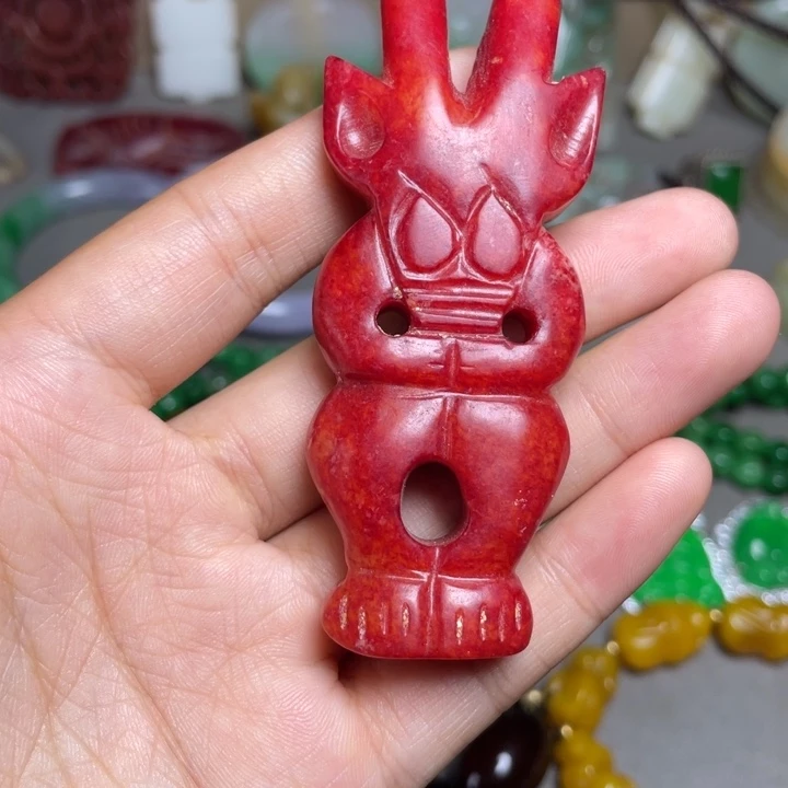 滴血莲花菩提吊坠
