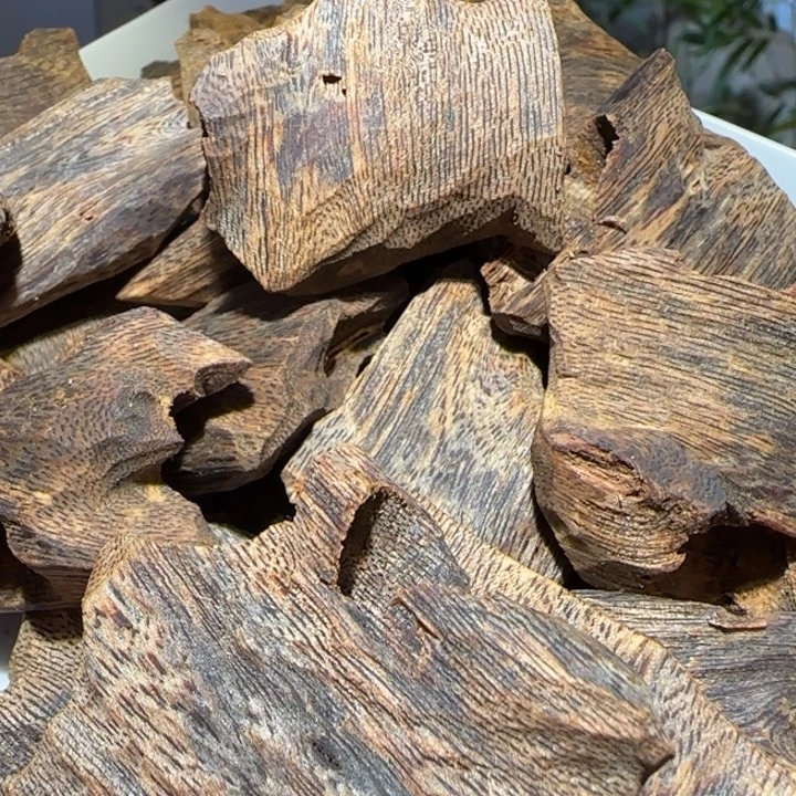 手把件沉香海南老白棋块料100克