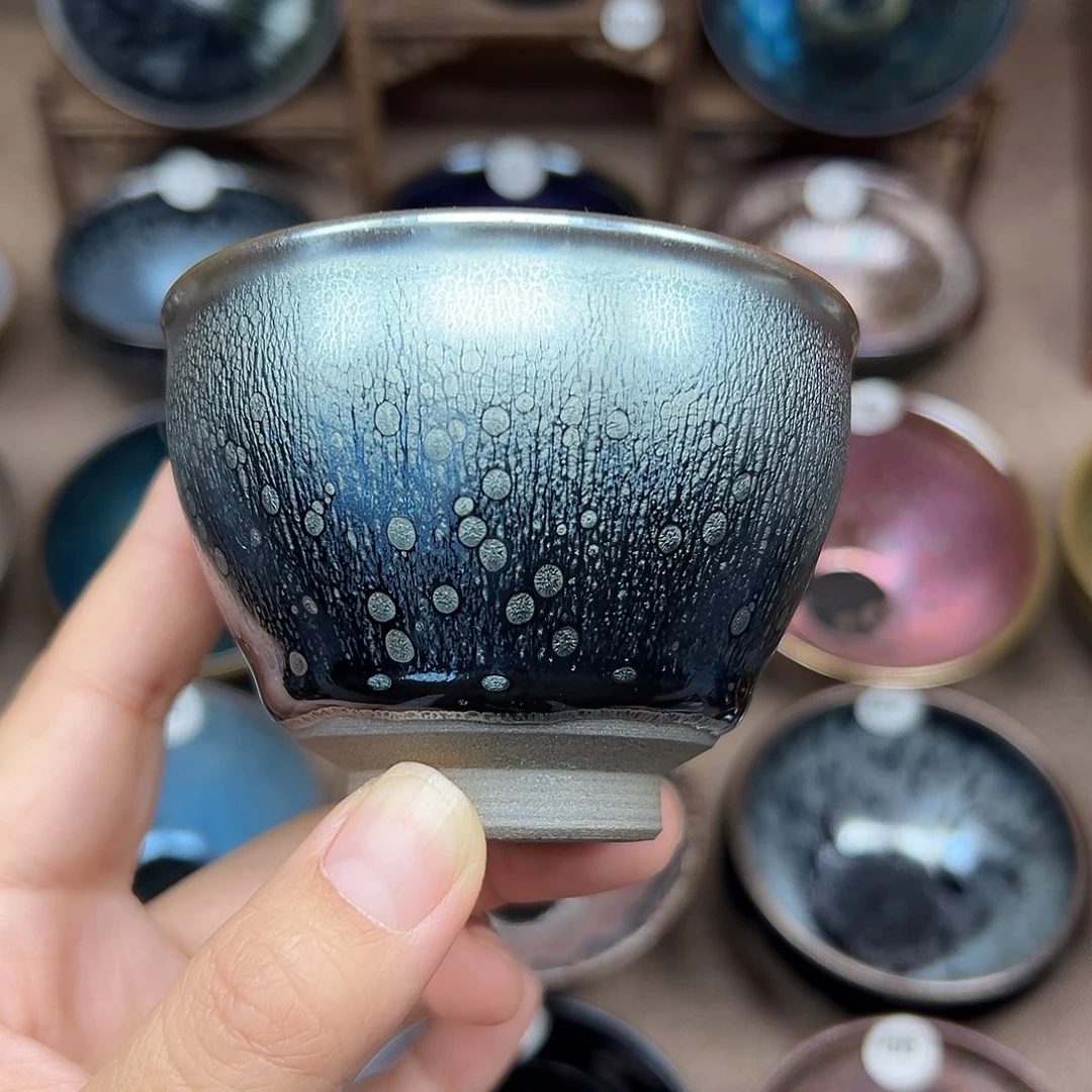 茶盏星空建盏主人杯