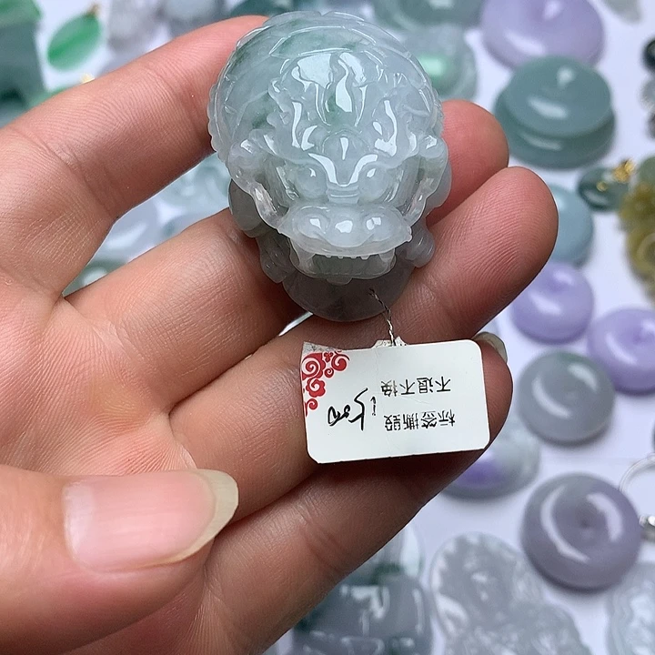 翡翠未镶嵌颈饰天然翡翠