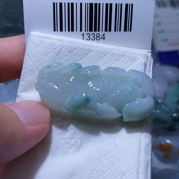 翡翠未镶嵌颈饰天光墟翡翠市场现金代购